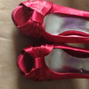 White and black shoes